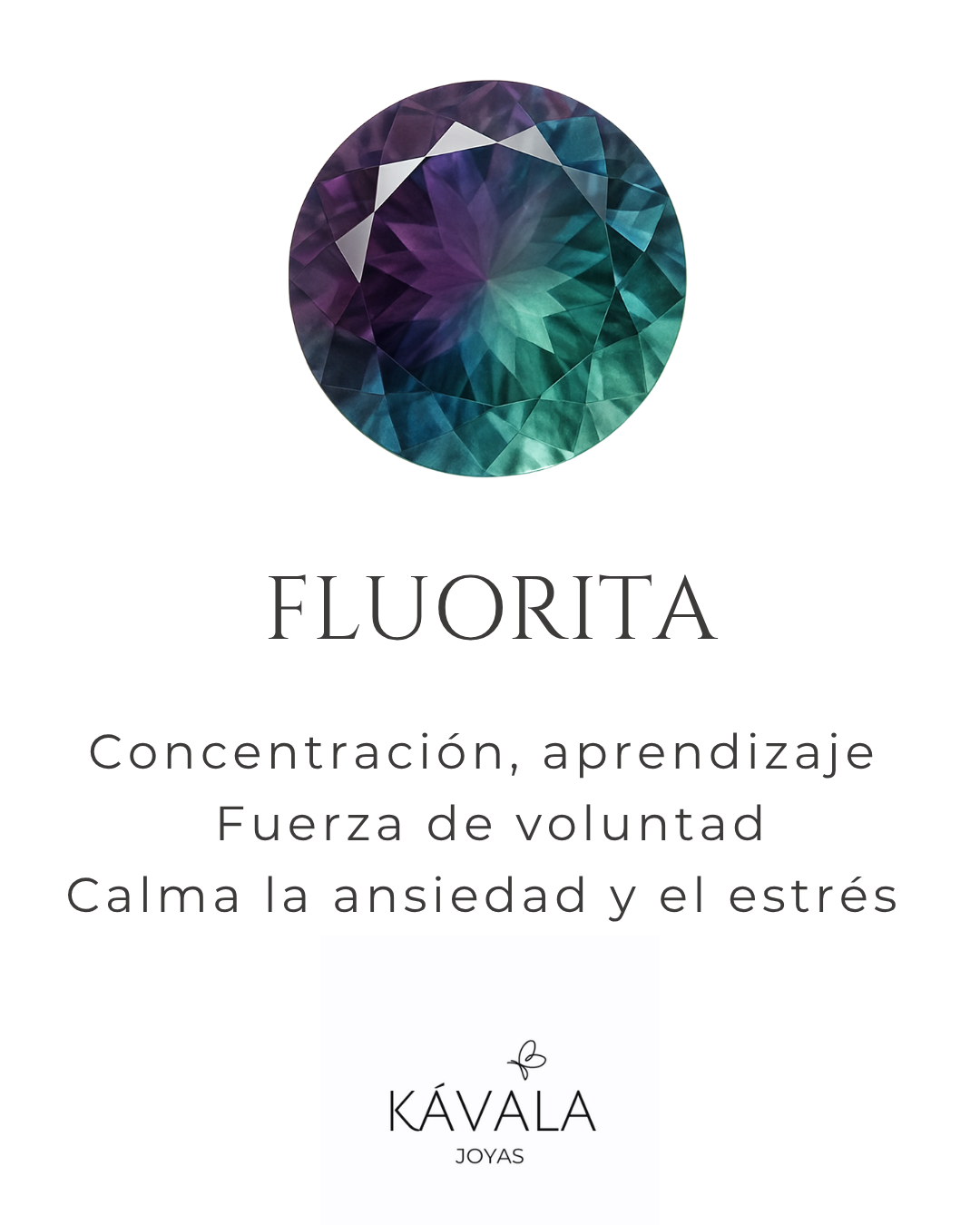 COLLAR DE FLUORITA