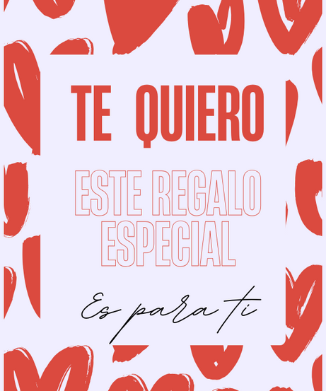 TARJETA TE QUIERO
