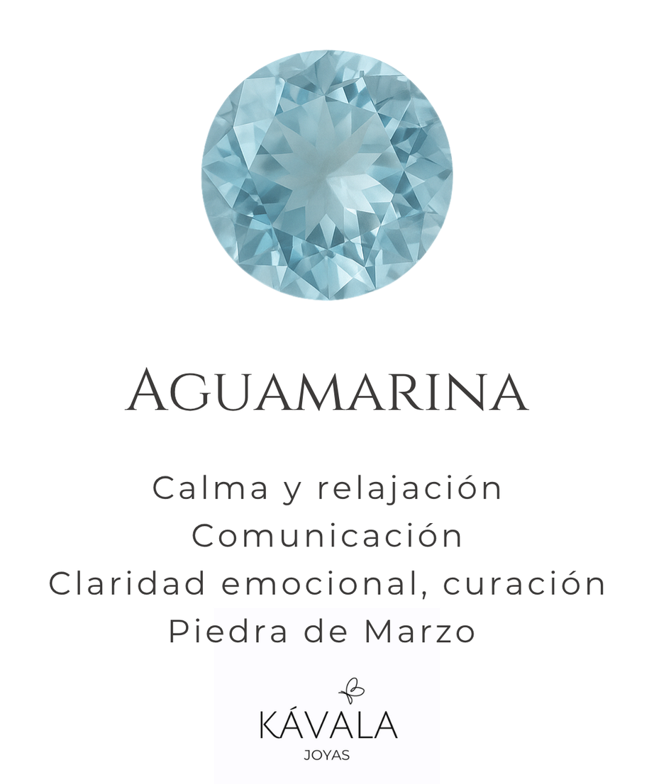 AROS AGUAMARINA Y ARGOLLA  BAÑO ORO 18 K CON CIRCONES