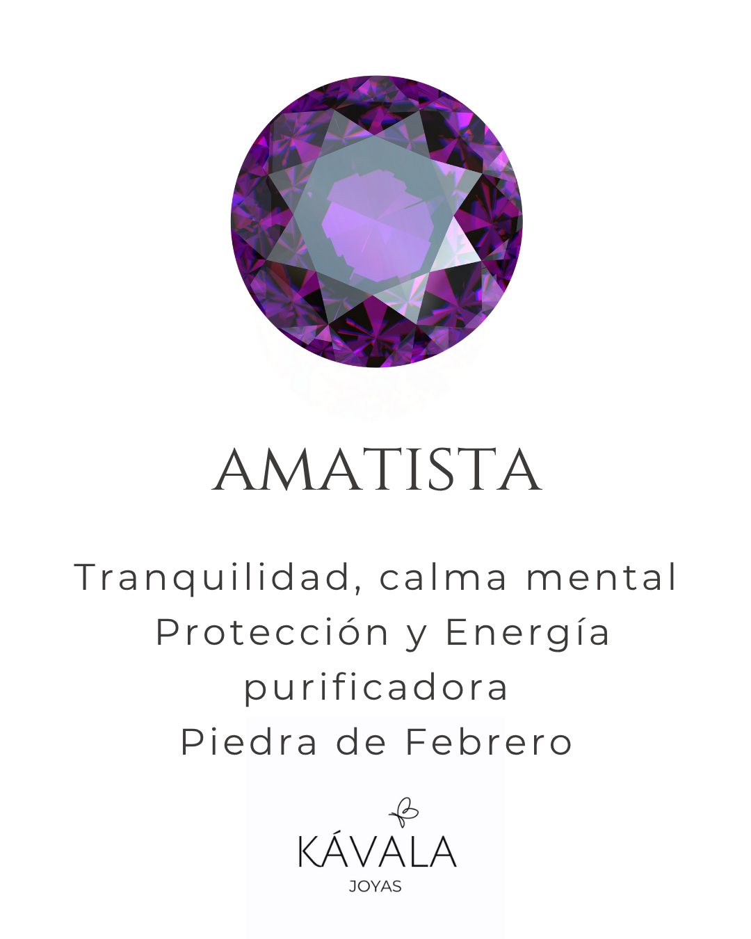 COLLAR PIEDRAS AMATISTAS