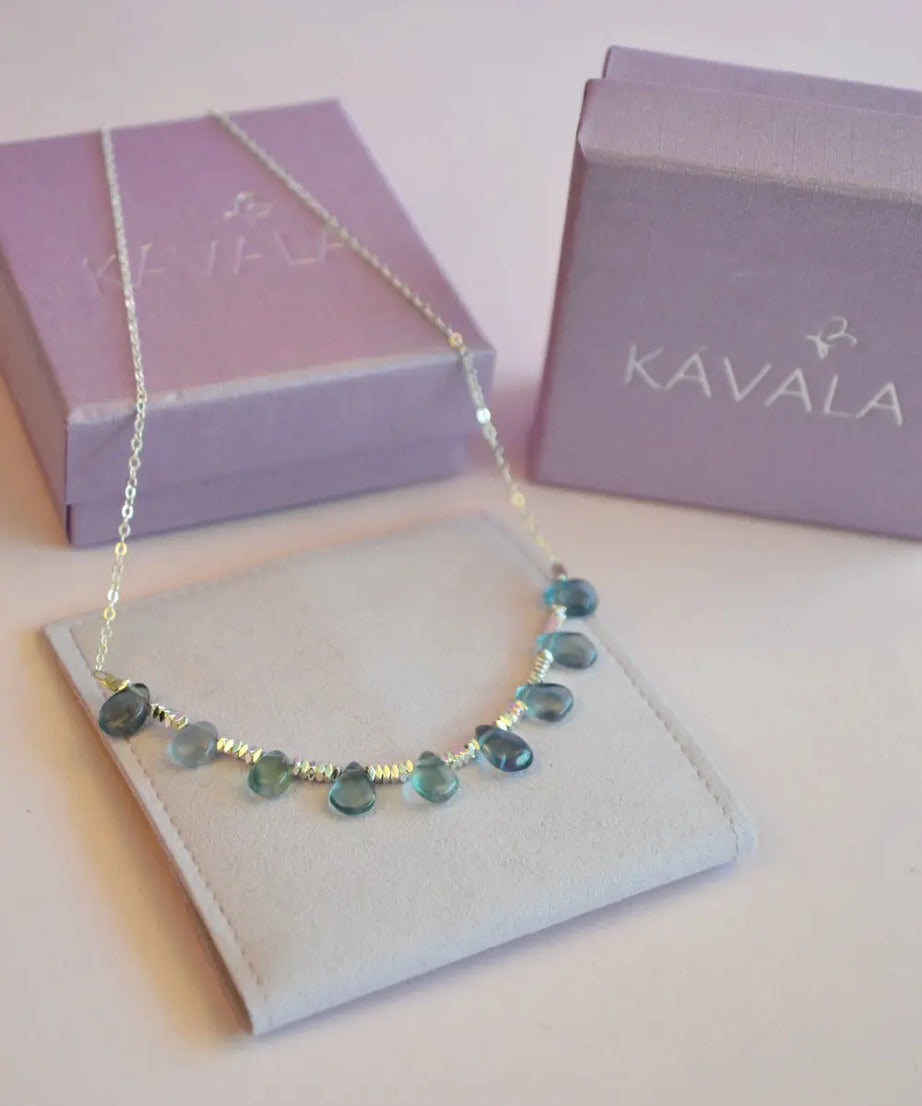 COLLAR DE FLUORITA
