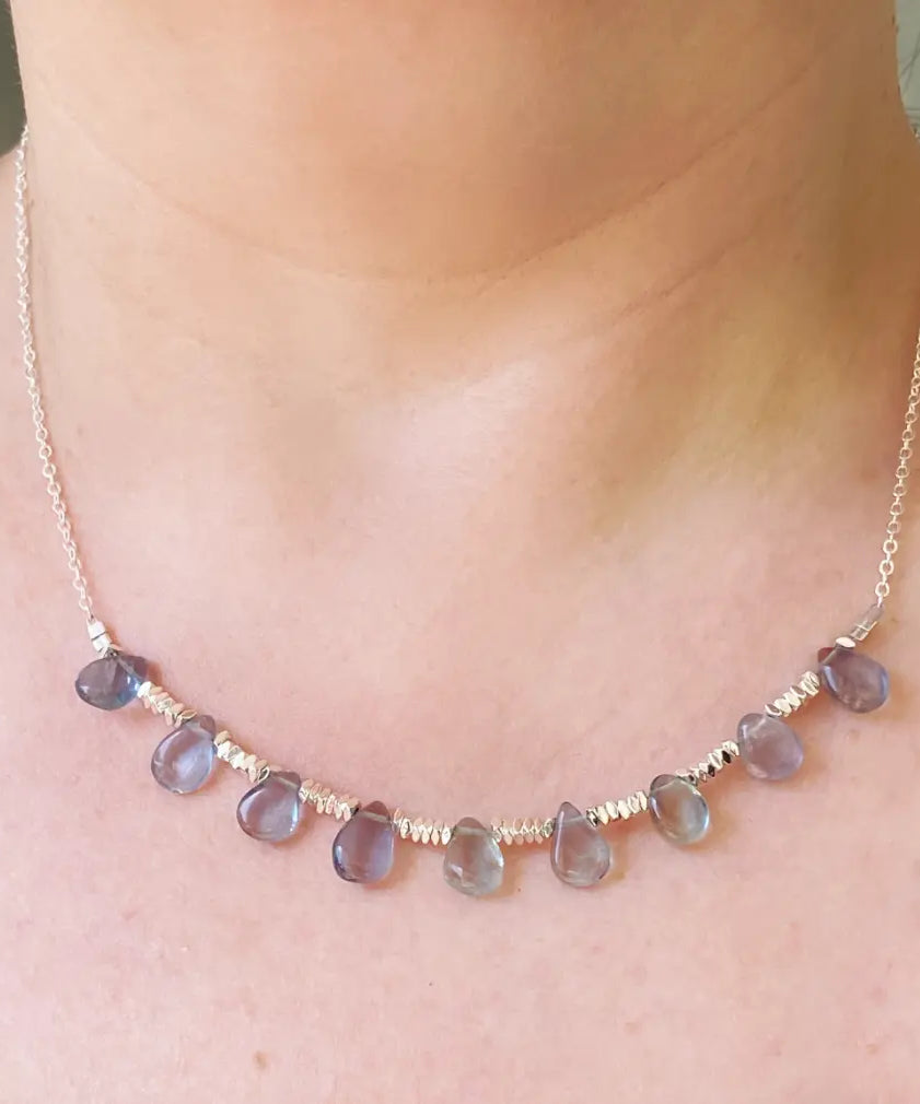 COLLAR DE FLUORITA