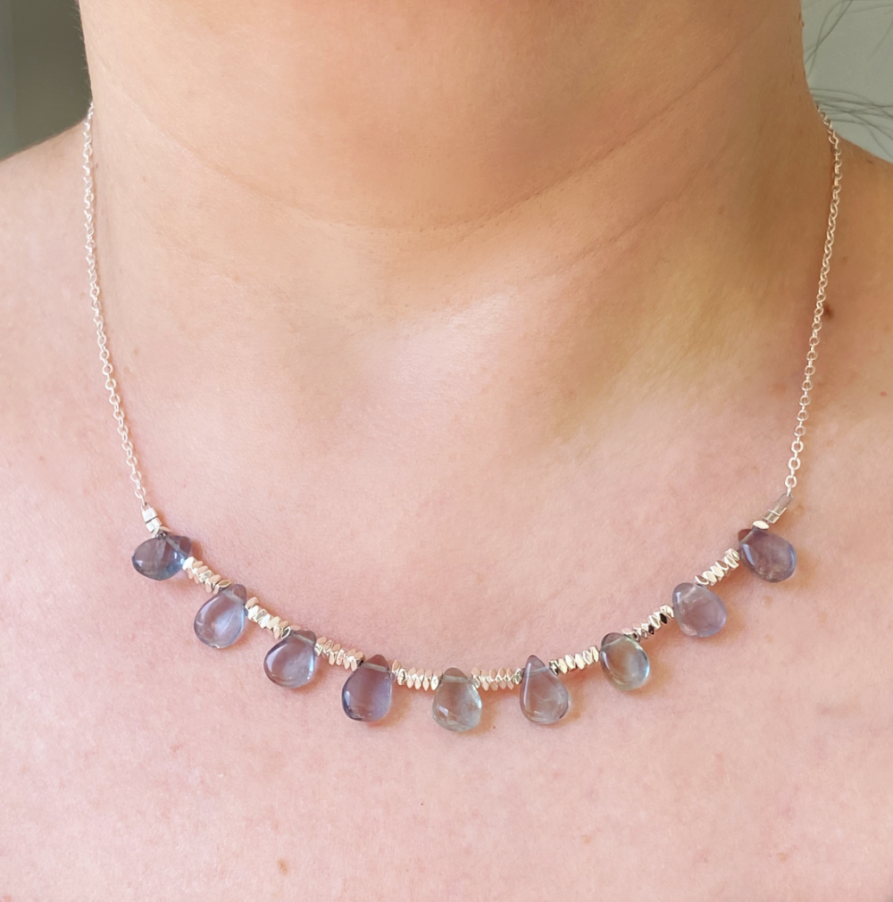 COLLAR DE FLUORITA