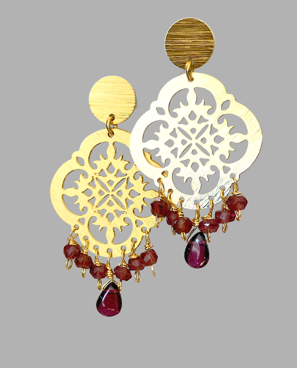 AROS CALADOS  DE  GRANATE