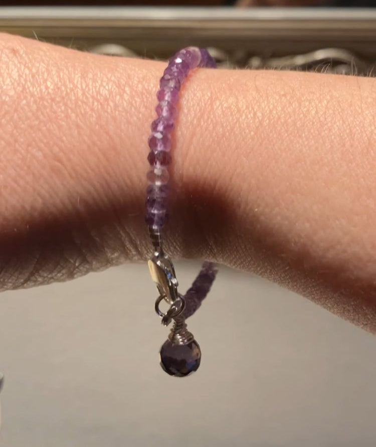 PULSERA AMATISTA DE LA TRANQUILIDAD