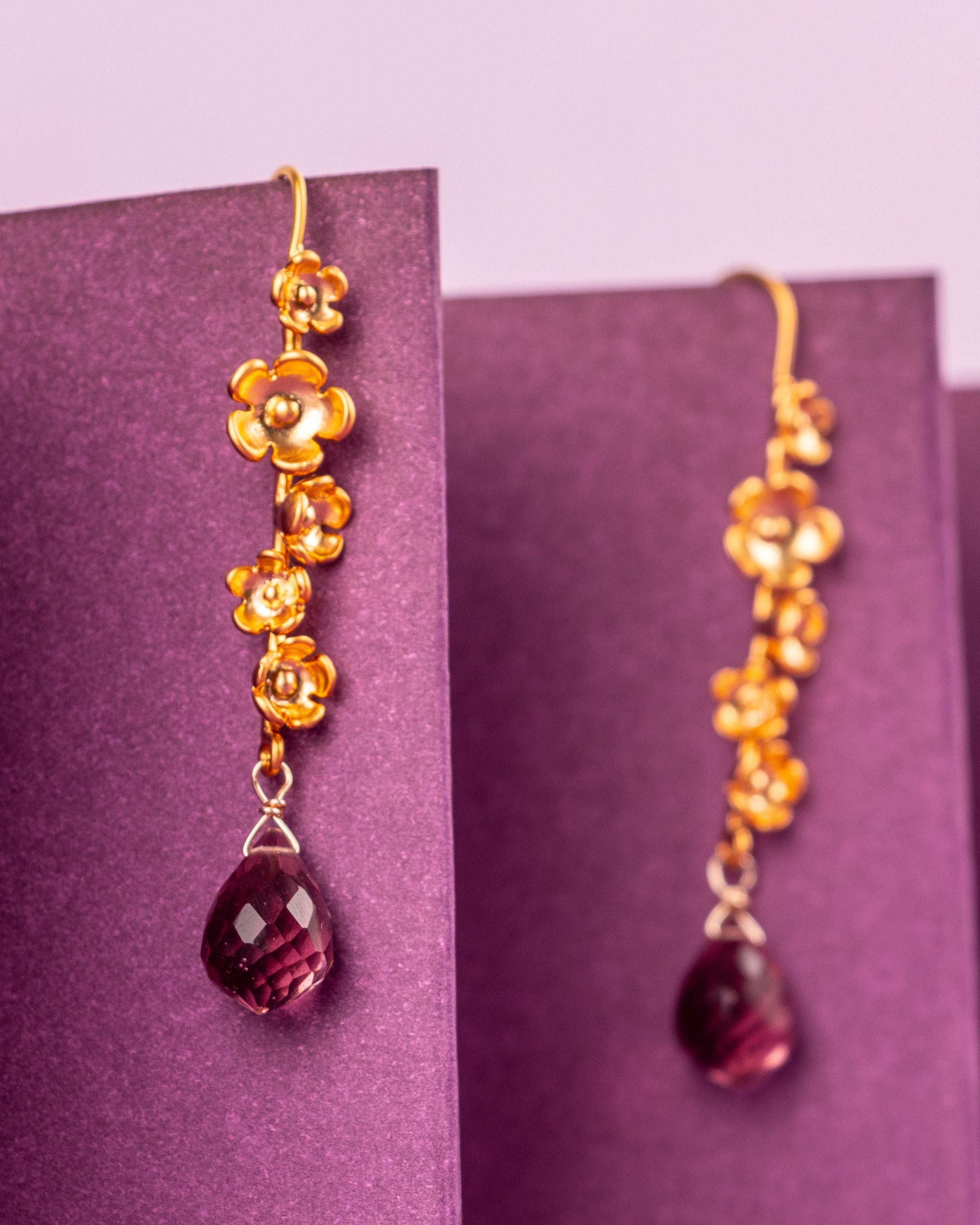 AROS FLORES DE CEREZO  Y  KUNZITA